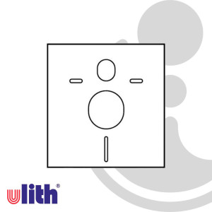 Ulith Schallschutz-Set für Wand-WC und Bidet -...
