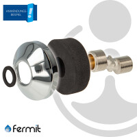 Fermit Wandarmaturendichtung für S-Anschluss - Höhe 20 mm - 2-er Set