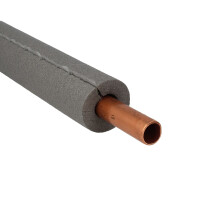 Rohrisolierung PE-XT, 13 mm Dämmstärke, 1 m Länge, Selbstklebeverschluss