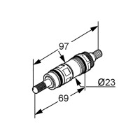 KLUDI Temperaturregeleinheit - 7447000-00