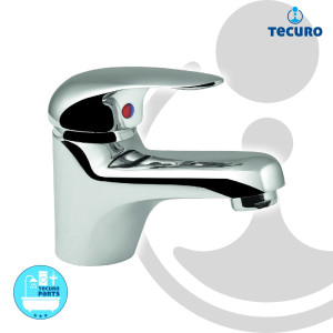 tecuro Waschtisch-Einhandmischer OHIO Messing verchromt