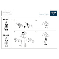 GROHE Umstellung Umstelleinheit, verchromt - 65655000, 18,30 €