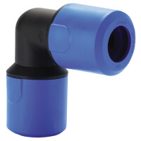JG Speedfit Blue Steckverbinder Winkel 90° Ø 20 x 20 mm - für Kaltwasseranwendungen - DVGW