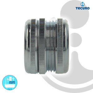 tecuro Kupplung zum Verbinden von Ø 32 mm Siphonrohren Tauchrohren