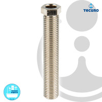 tecuro Schraube für Siebkorbventile M12 x 1,5 mm x 70 mm