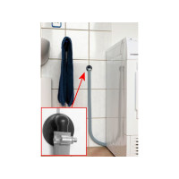 Schlauchnippel, 90° gewinkelt DN 40 für Schlauch von 18 bis 21,7 mm