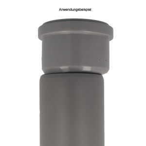 Airfit-Plus Universal Steckmuffe mit Lippendichtung, Kunststoff PP