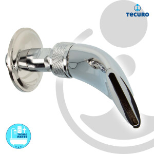 tecuro Schwallbrause 1/2" für Saunabereiche u.a. schwere Messing-Ausführung
