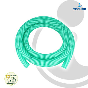tecuro Saug- und Druckschlauch 3/4 Zoll (DN19) 5 mtr - mit Fußventil