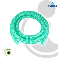 tecuro Saug- und Druckschlauch 3/4 Zoll (DN19) 5 mtr - mit Fußventil