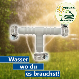 tecuro Schlauchverbinder T Stück, mit...