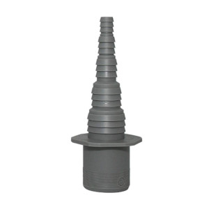 Haas OHA Schlauchanschluss Schlauchnippel DN 32 / 40 / 50, für Schläuche von 8 - 25 mm