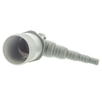 Haas OHA - Schlauchanschluss Schlauchnippel DN 40, 90° gewinkelt, für Schläuche von Ø 8,5 bis 26,6 mm