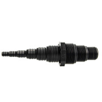 Haas OHA Pumpenanschluss Pumpennippel gerade, mit AG 3/4, 1 und 1 1/4 Zoll - für Schlauch von Ø 8,3 bis 33,5 mm