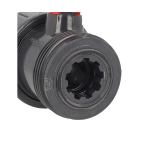 Profec PVC-U Kugelhahn mit beidseitig Klebemuffe Ø 50 mm, Typ Safe 600, 16 bar