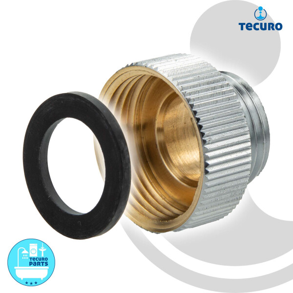 Genova Products 71121 Reduzierstück Für Sanitäranlagen - T-Rohr 5,1 X 3,8 Cm Aus PVC Für Abflussrohre