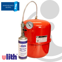 Ulith Gefäßfüller (brennbar) 400 ml - FCKW-frei, für Membran-Ausdehnungsgefäße 244200
