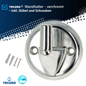 tecuro Wandhalter Wandaufsteckzapfen Wandzapfen für...