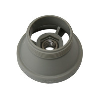 Haas Ablauf- und Siphonadapter für Ikea® Spülen 1 1/2 Zoll, grau