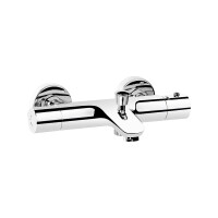 evenes RUMBA Thermostat-Wannenarmatur Aufputz, Messing verchromt - 93 979 68