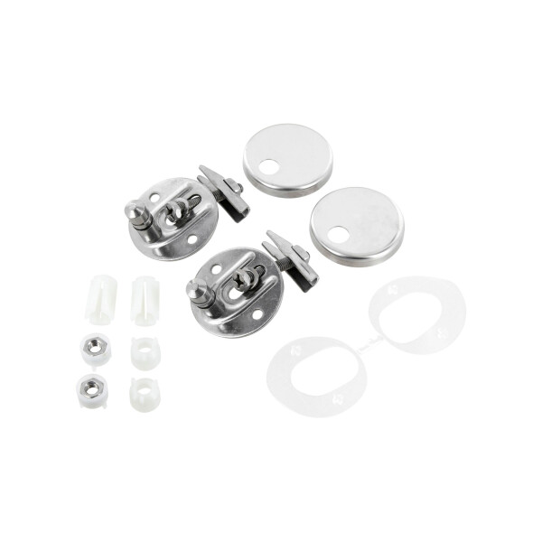 Ideal Standard Ersatzscharnier für WC Sitz Connect Softclosing, Chrom - EV287AA