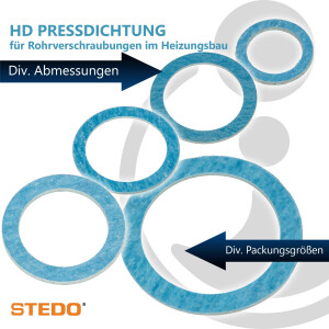 STEDO HD Pressdichtung, für Rohrverschraubung im...