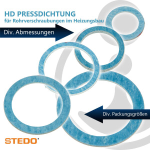 STEDO HD Pressdichtung, für Rohrverschraubung im...