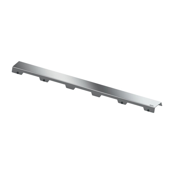 TECEdrainline Designrost steel II 800 mm Edelstahl gebürstet, gerade - 600883