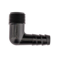 Hunter Spiral Anschluss Winkel 90° für Versenkregner, 1/2 Zoll AG - Typ HSBE-050