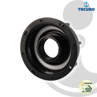 tecuro IBC Adapter Anschlusskappe mit Grobgewinde S60 x 6 und Innengewinde 1/2 Zoll, HDPE