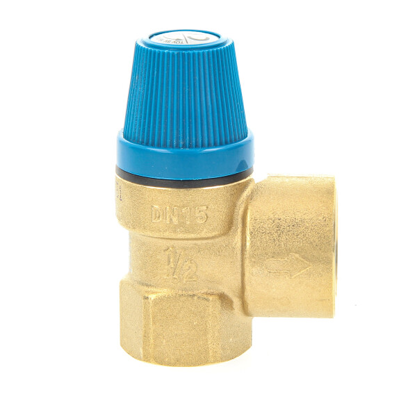 CALEFFI Membran-Sicherheitsventil 4 bar (Warmwasser) 1/2 Zoll (Eingang) 531440
