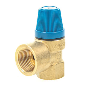 CALEFFI Membran-Sicherheitsventil 4 bar (Warmwasser) 1/2 Zoll (Eingang) 531440