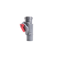 Airfit Rückstauklappe DN 110 mit Handverriegelung, senkrechte Montage - 58110RKS