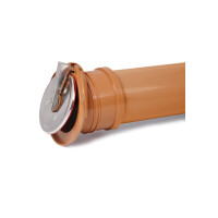 Airfit Edelstahl-Rohrendklappe, Schutz vor Ungeziefer und Rückstau DN110 - DN200