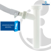 tecuro Geräteanschlusstülle MULTI, 1 Zoll Überwurfmutter x Ø 16/18/20 mm