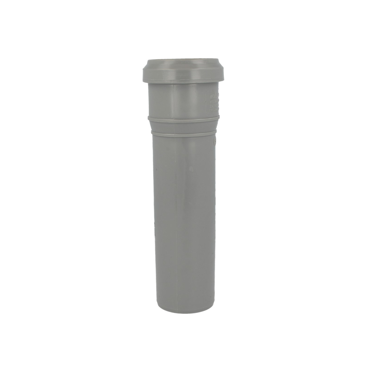 HT Bogen Ø 90 x 45°, mit einseitiger Steckmuffe und Gummidichtung, 1,55