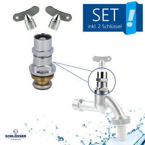 JS Steckschlüssel-Oberteil 3/4 Zoll - DN 20 für...