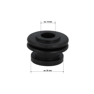 Airfit Urinal Zulauf-Garnitur, Versprung 5 mm, für UP 1/2 Zoll mit Dichtung