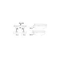 pagette WC-Sitz Exklusiv, weiß, mit Edelstahl-Befestigung 7.9082.1602
