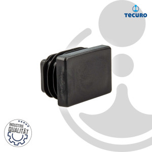 tecuro Endkappe Schutzkappe für Montageschiene...