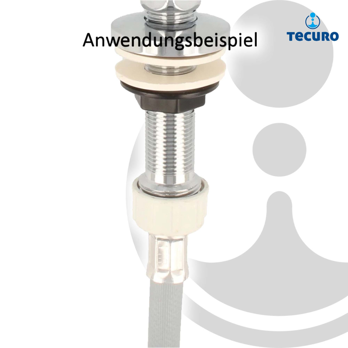 tecuro | Batterie- Geräteventil | Anschlussventil für Wandarmaturen