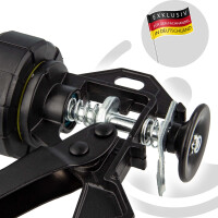 MASTERPROOF PROFESSIONAL Alu-Kartuschenpresse für Silikon, Acryl & Kleber mit Kartusche 310 ml