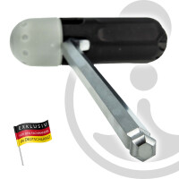 MASTERPROOF PROFESSIONAL Innensechskant Schlüsselsatz 9-tlg. 1,5 - 2 - 2,5 - 3 - 4 - 5 - 6 - 8 - 10 mit Kugelkopf und T-Halter