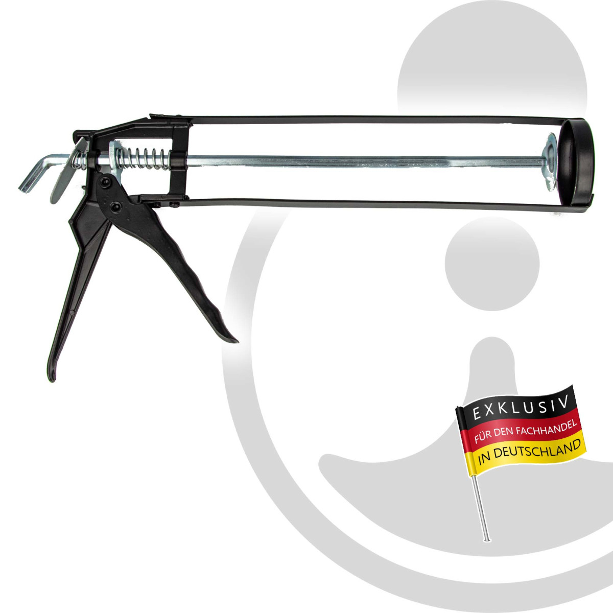 EUROTOOLS Skelett-Kartuschenpresse für Silikon,...