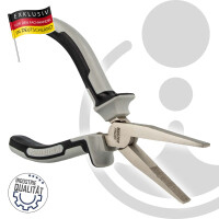 MASTERPROOF PROFESSIONAL Flachzange 160 mm, 2-K Griff ür optimalen Halt