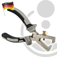 MASTERPROOF PROFESSIONAL Abisolierzange 160 mm, 2-K Griff, mit Öffnungsfeder