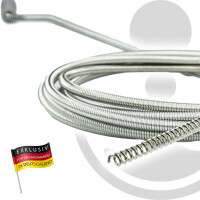 MASTERPROOF PROFESSIONAL Rohrreinigungsspirale 1,50 m x Ø 6 mm, mit Bohrspitze