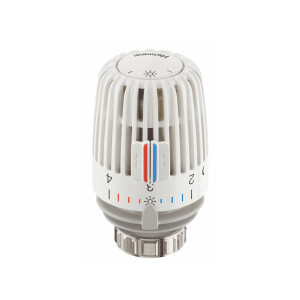 Heimeier Thermostat - Kopf DX mit eingebautem Fühler, weiß RAL 9016, 6700-00.500