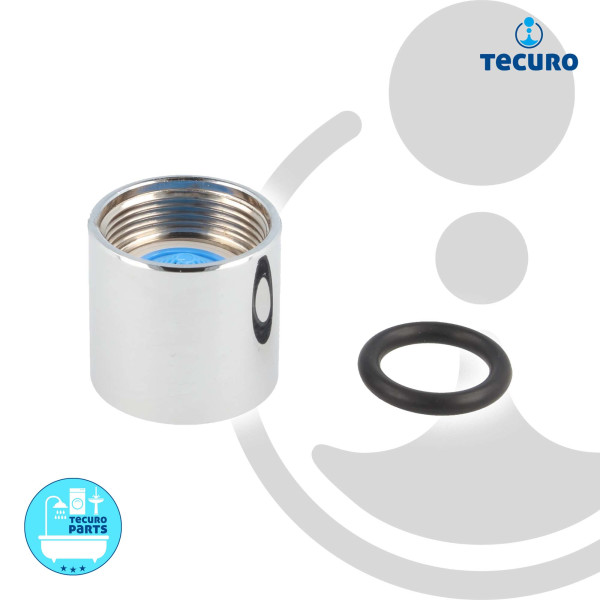 tecuro DESIGN Luftsprudler Ø 21 mm - M18 x 1 IG chrom, 13,68 €