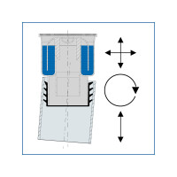 Airfit Ersatz-Edelstahlrost 3 mm, für Bodenablauf Profi, Rost aufliegend - 60210BA